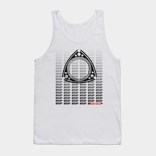 Faded Brap Brap Tank Top by SpitFireGang